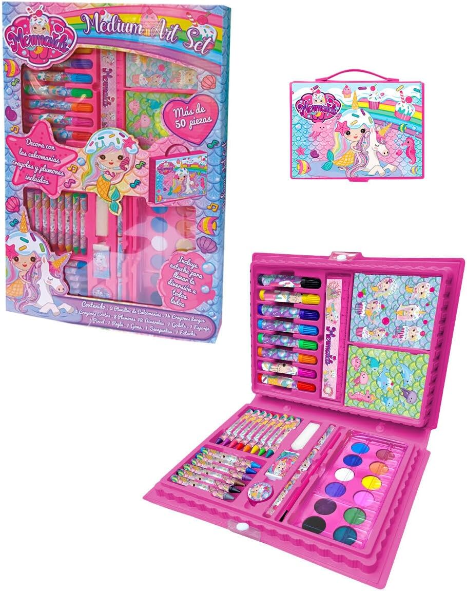 MERMAIDS MAGIC Set de Arte de Sirenas PORFYDYA