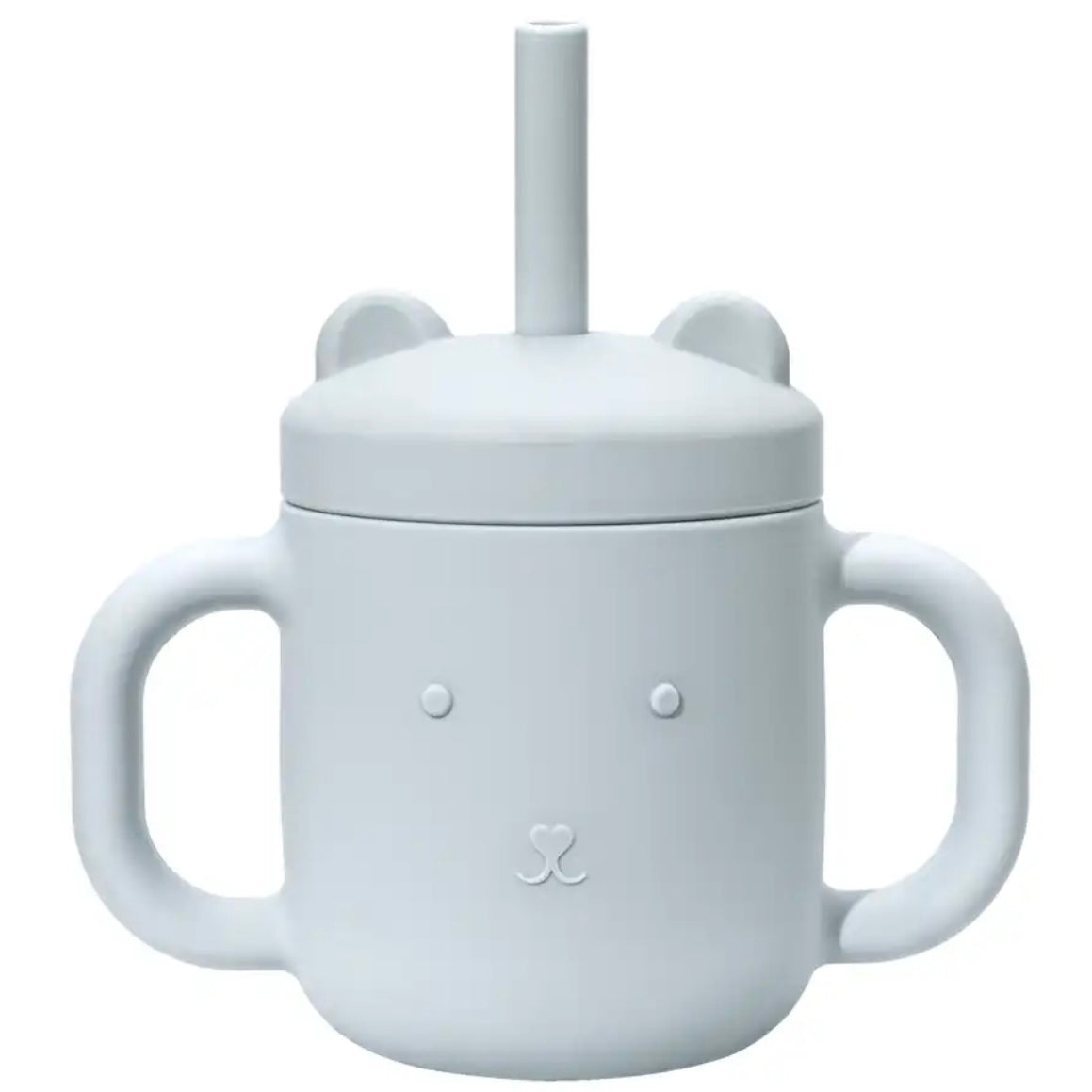 Vasito Osito o Gatito con Popote CHIKY NYNO