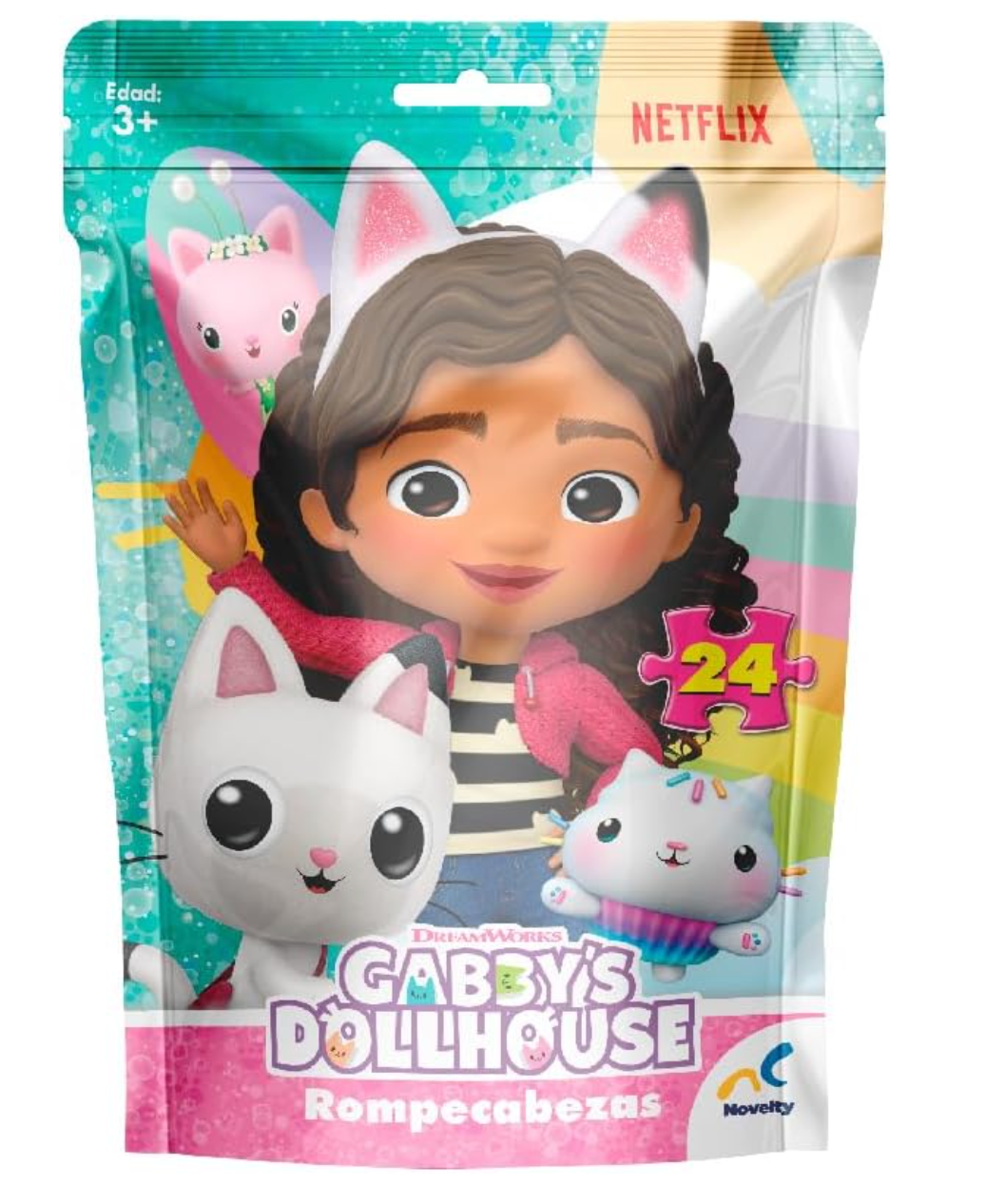 Rompecabezas Bolsa Foil Gabbys Doll House PORFYDYA