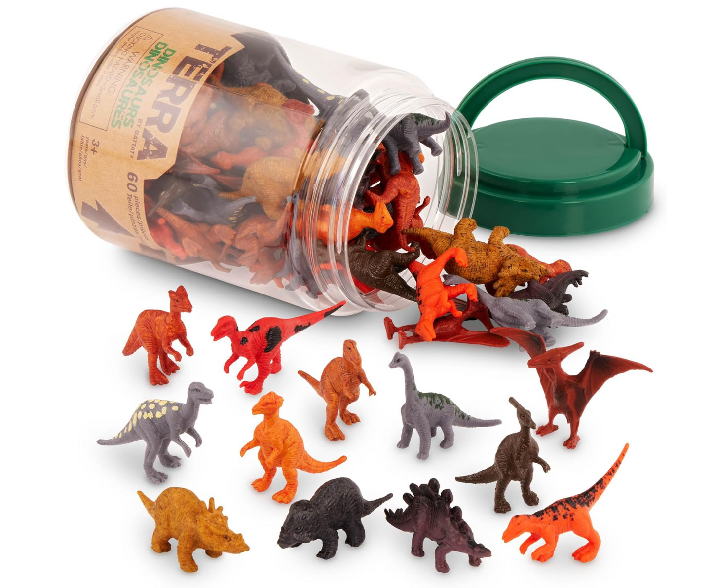 Dinosaurs Mini Figure Set - 60pcs PORFYDYA