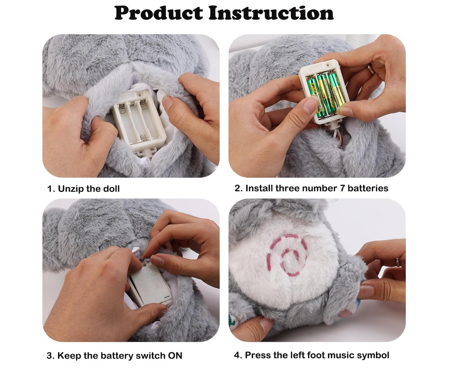 Elefante Calma Bebé Sensorial PORFYDYA