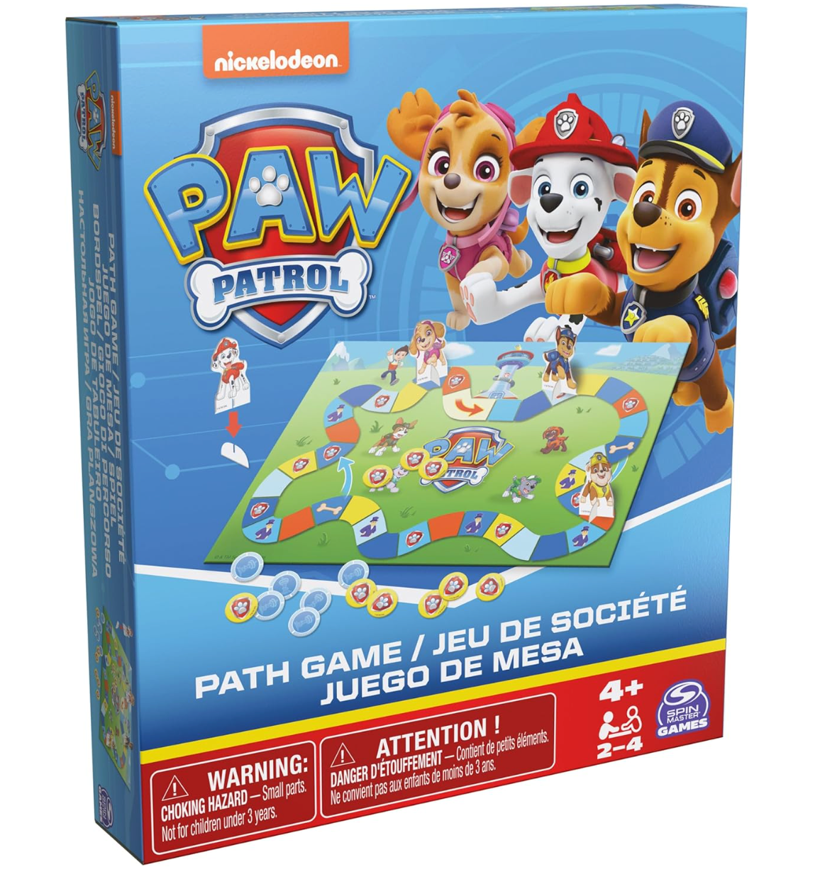 Juego de mesa de la Patrulla canina PORFYDYA