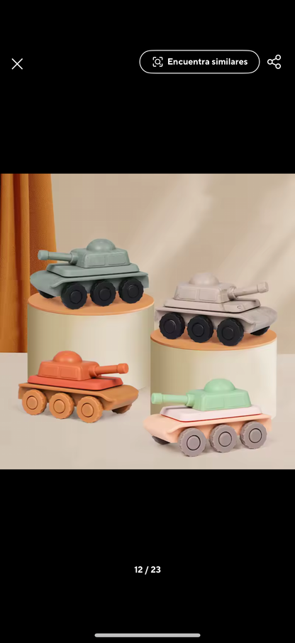 Carritos de Silicon Mordedera  Tanque deCHIKY NYNO