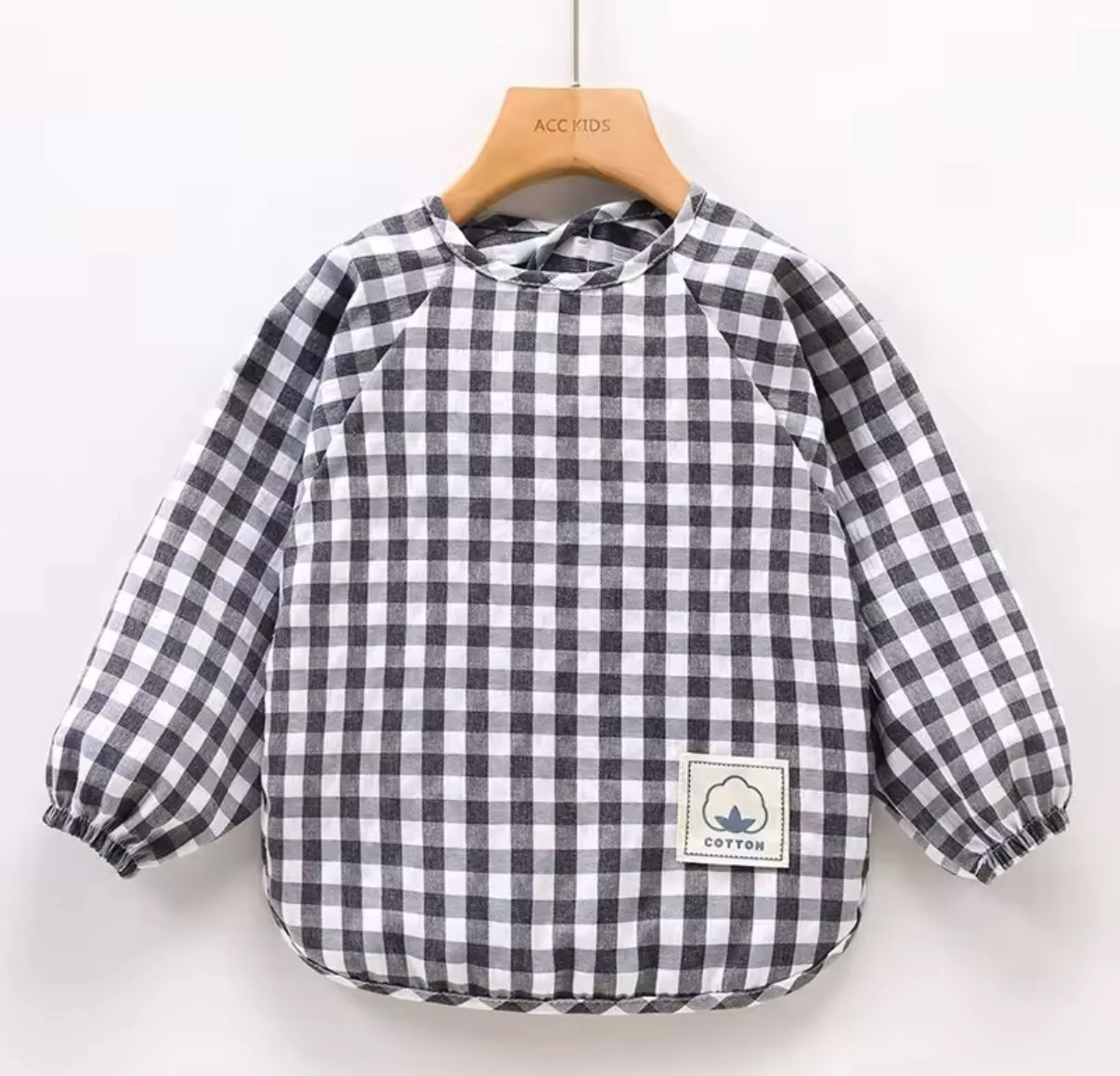 Delantal Impermeable con Mangas Cuadros  CHYKY NYNO