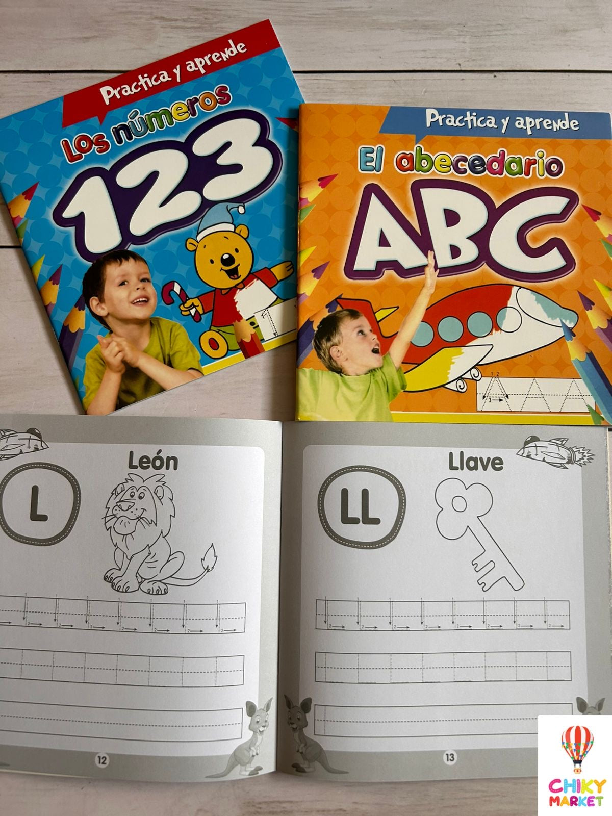 Cuaderno Practica y Aprende CHIKY MARKET