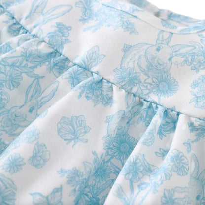 Vestido Conejitos Azul CHIKY NYNO