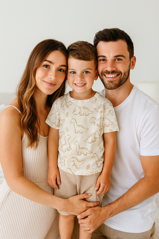 Conjunto Dinos Beige CHIKY NYNO