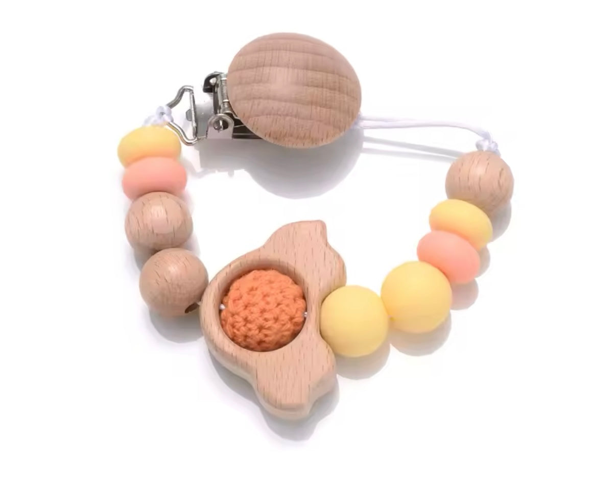 Chuponera para Bebé Crochet con Figura CHIKY NYNO