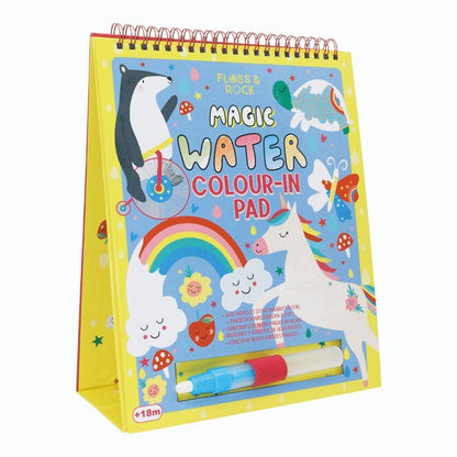Libreta Mágica Reutilizable Pinta con Agua, Hadas & Arcoíris