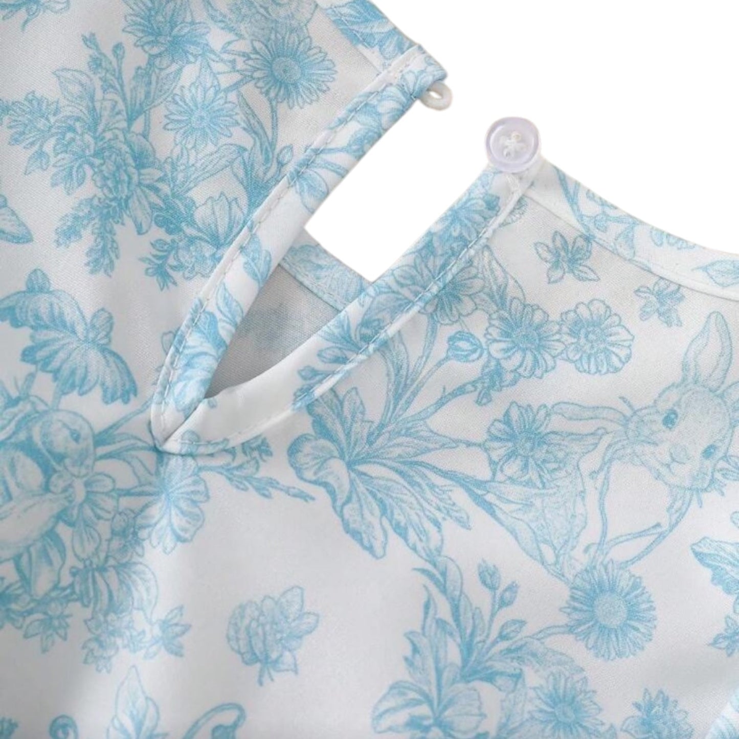 Vestido Conejitos Azul CHIKY NYNO