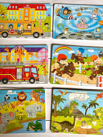 Rompecabezas 30 Piezas Madera CHIKY MARKET