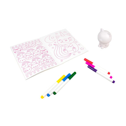 Gatito Suave Colorear