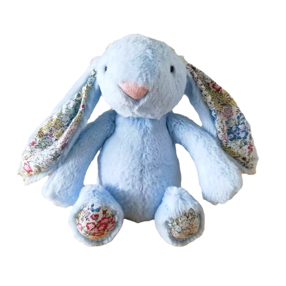 Mono Peluche Conejo Orjeas con Florecitas  30 Cms CHIKY NYNO
