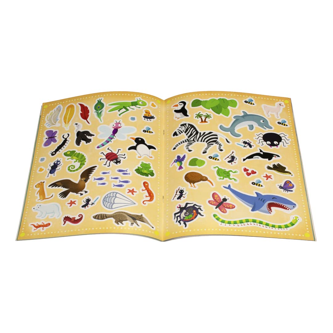 Libro Animales Stickers PORFYDYA