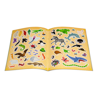 Libro Animales Stickers PORFYDYA