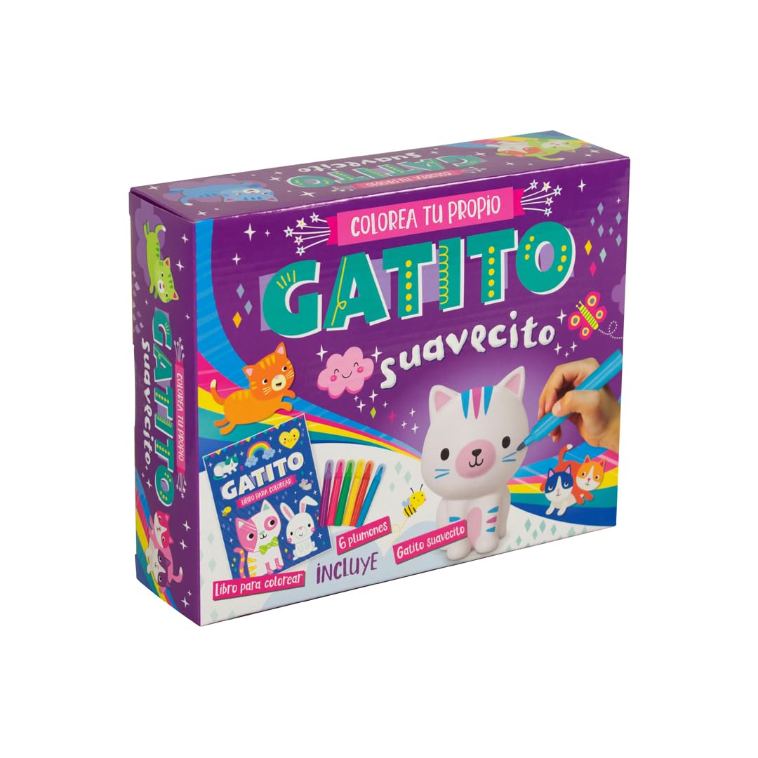 Gatito Suave Colorear