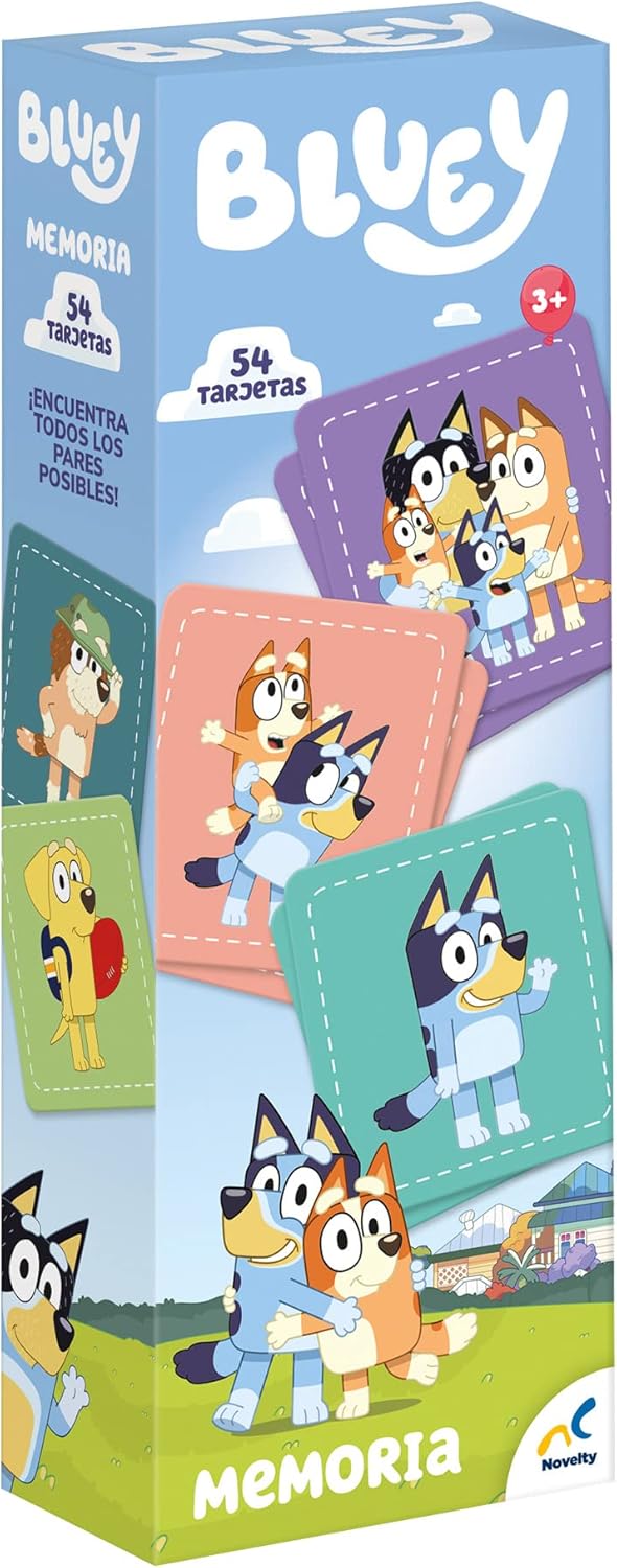 Juego de Mesa Memoria Torre Bluey