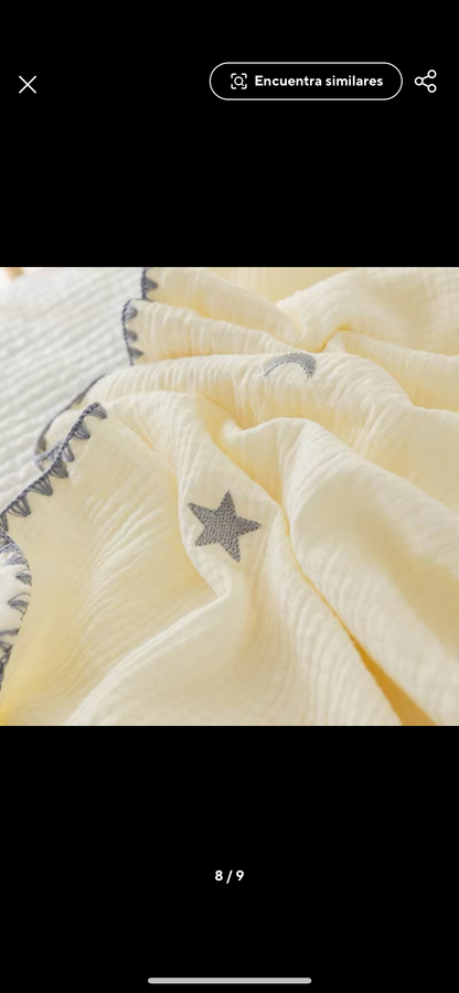 Manta Envolvente Lunas y Estrellas CHIKY NYNO