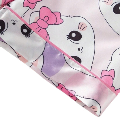 PIjama de Niña Gatitos Satinada CHIKY NYNO