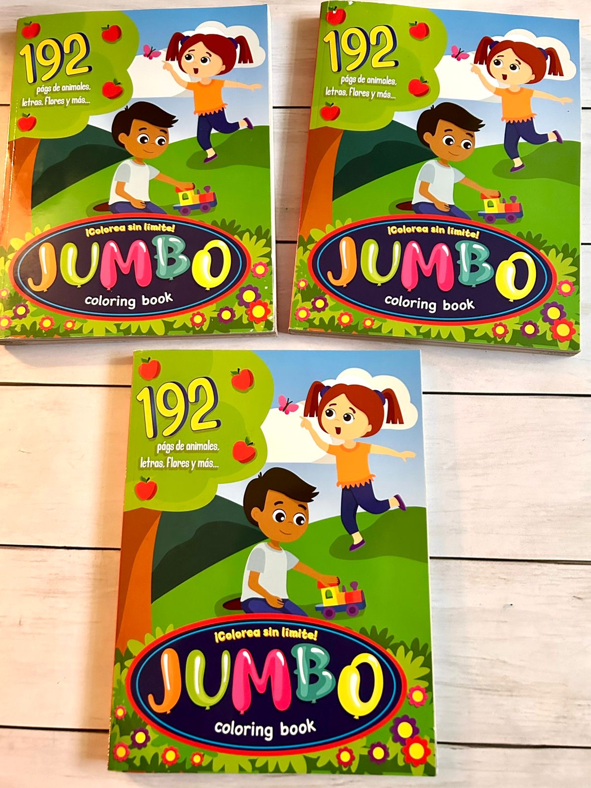 Libro Colorear Jumbo CHIKY MARKET