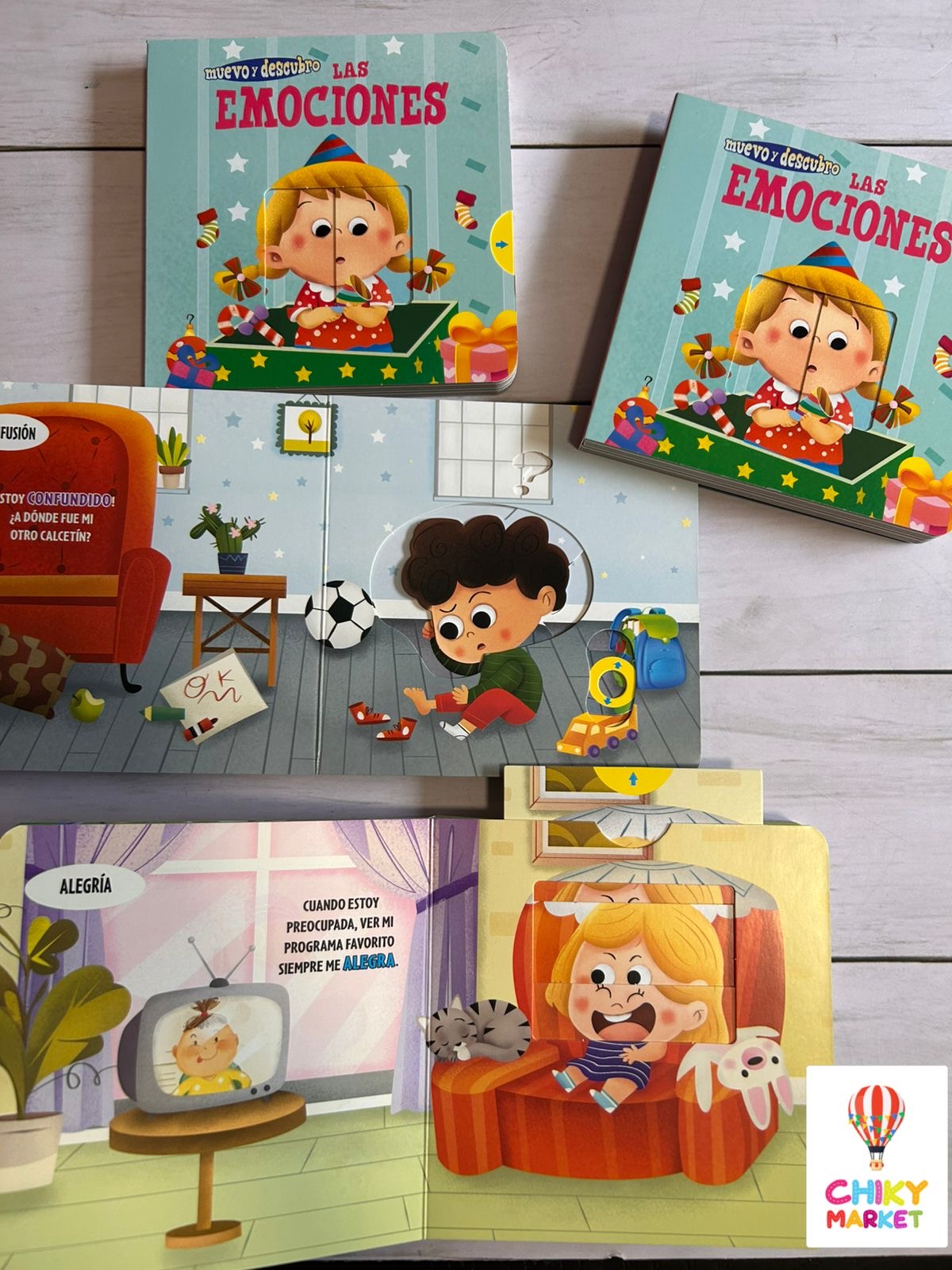 Cuento Emociones CHIKY MARKET
