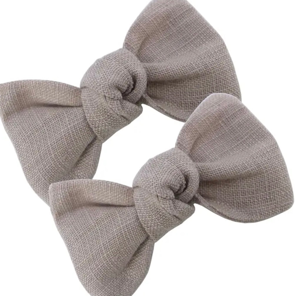 Par Hair Clips Mini Nudo