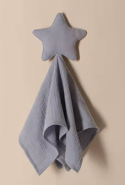 Manta de Apego  Muselina  Estrella