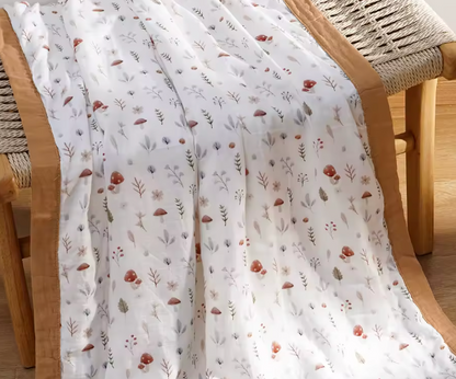 Kangobaby-Manta de algodón de bambú para bebé