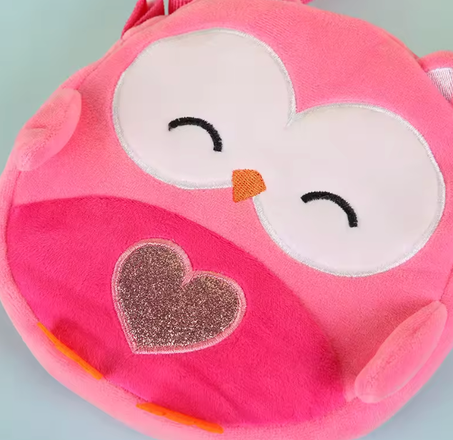 Bolso Buho Peluche  PORFYDYA