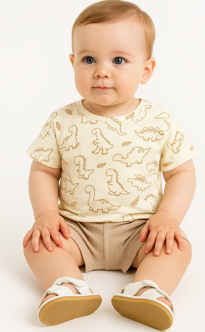 Conjunto Dinos Beige CHIKY NYNO