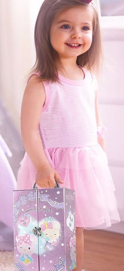 Juguete de Maquillaje Lavable para Niñas 21 Pzs