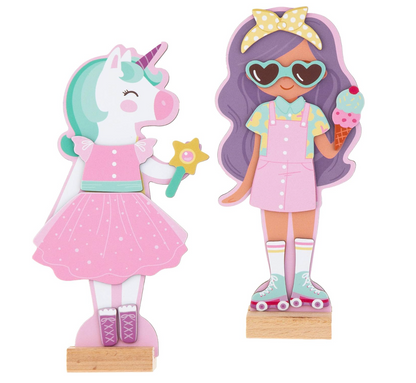 Muñeca de Vestir Unicornio y Princesa PORFYDYA