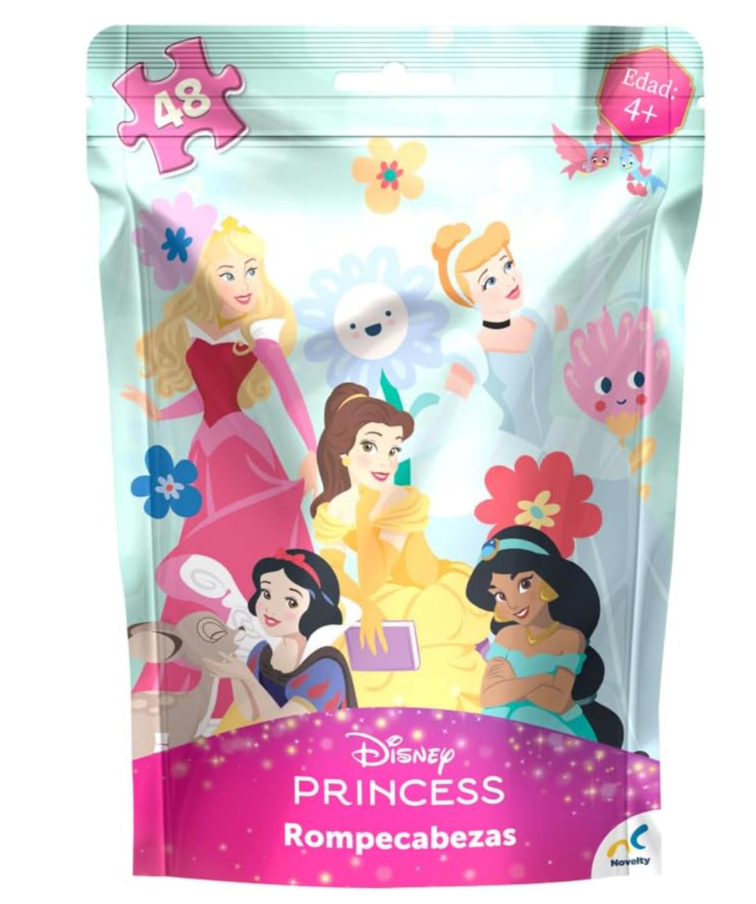 Rompecabezas Bolsa Foil  Princesas