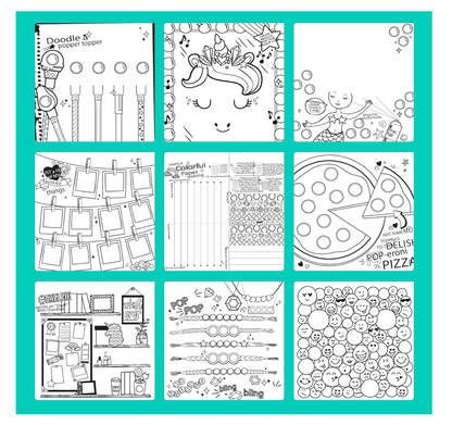 Pop & Color Sketchbook PORFYDYA