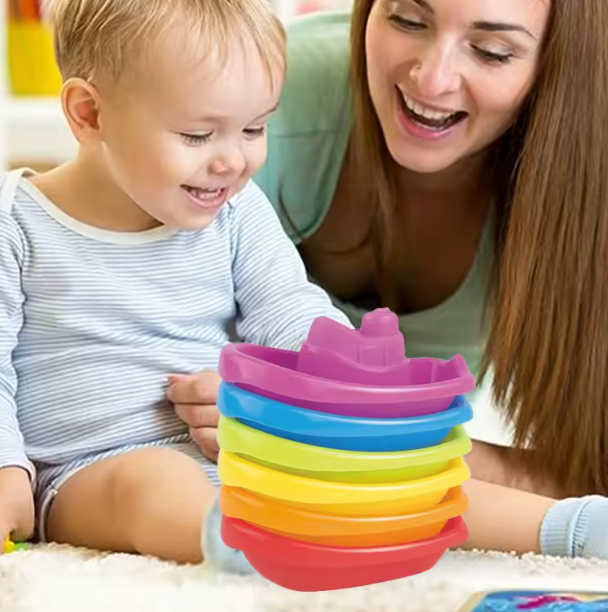 Juguete de Baño Barquitos Colores CHIKY NYNO