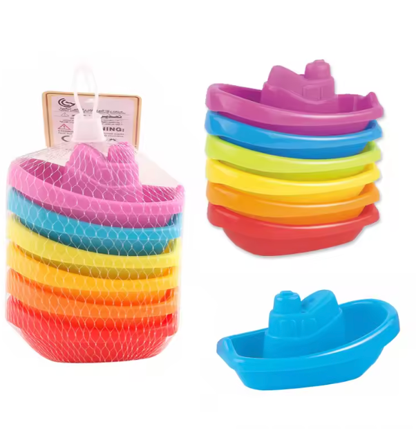 Juguete de Baño Barquitos Colores CHIKY NYNO