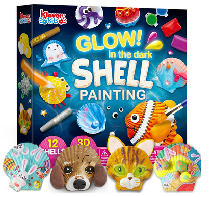 Seashell - Kit de pintura artesanal para niños PORFYDYA
