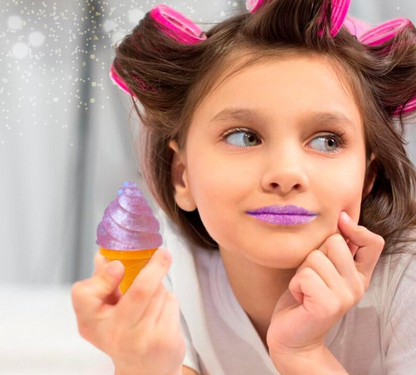 Set de 3 Brillos Labiales Novelty con Diseño de Helado PORFYDYA