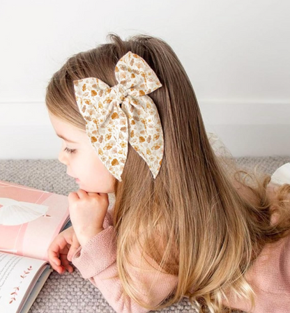 Moño Madeleine Mediano Colores Neutros PORFYDYA