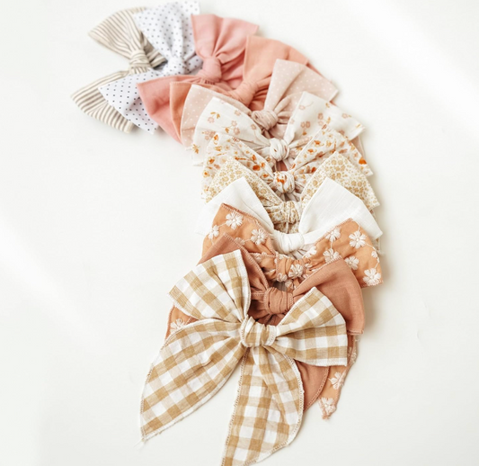 Moño Madeleine Mediano Colores Neutros PORFYDYA