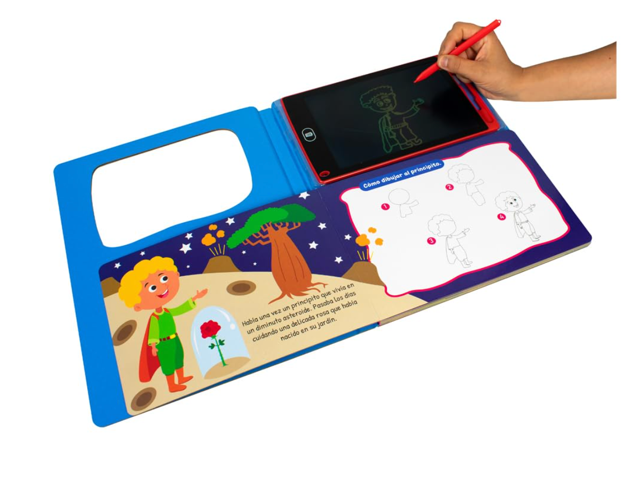 Libro infantil con pizarrón electrónico: El Principito PORFYDYA