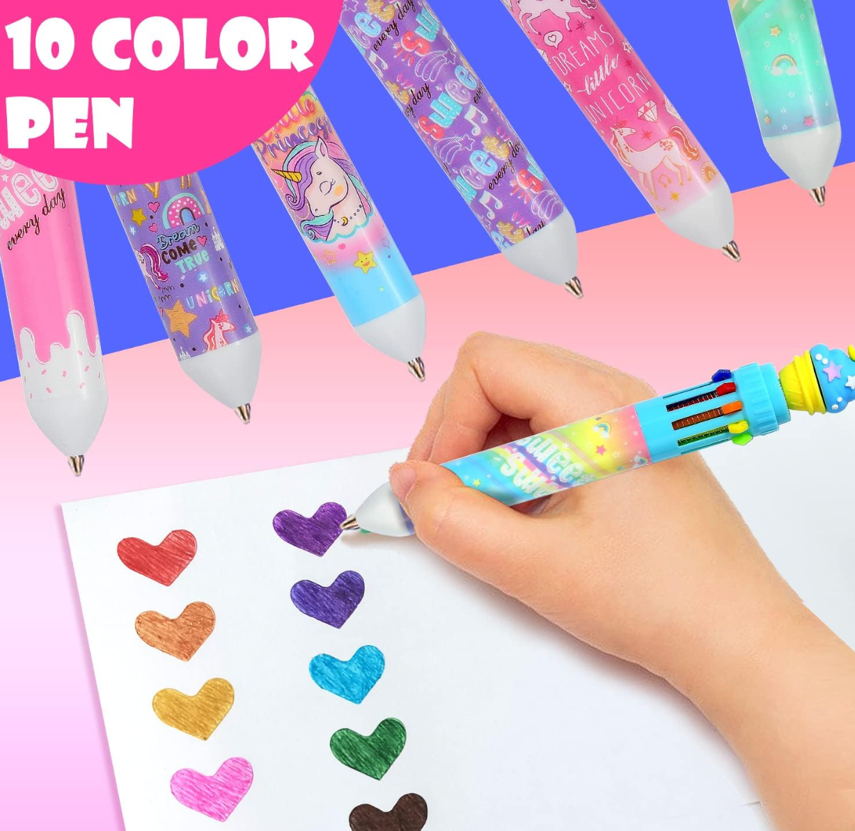 PowerKing Bolígrafo Multicolor PORFYDYA