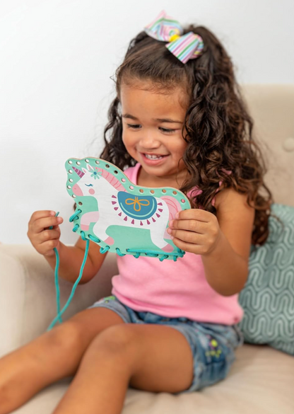 Tarjetas con Cordones, tamaño Pequeño Dino PORFYDYA