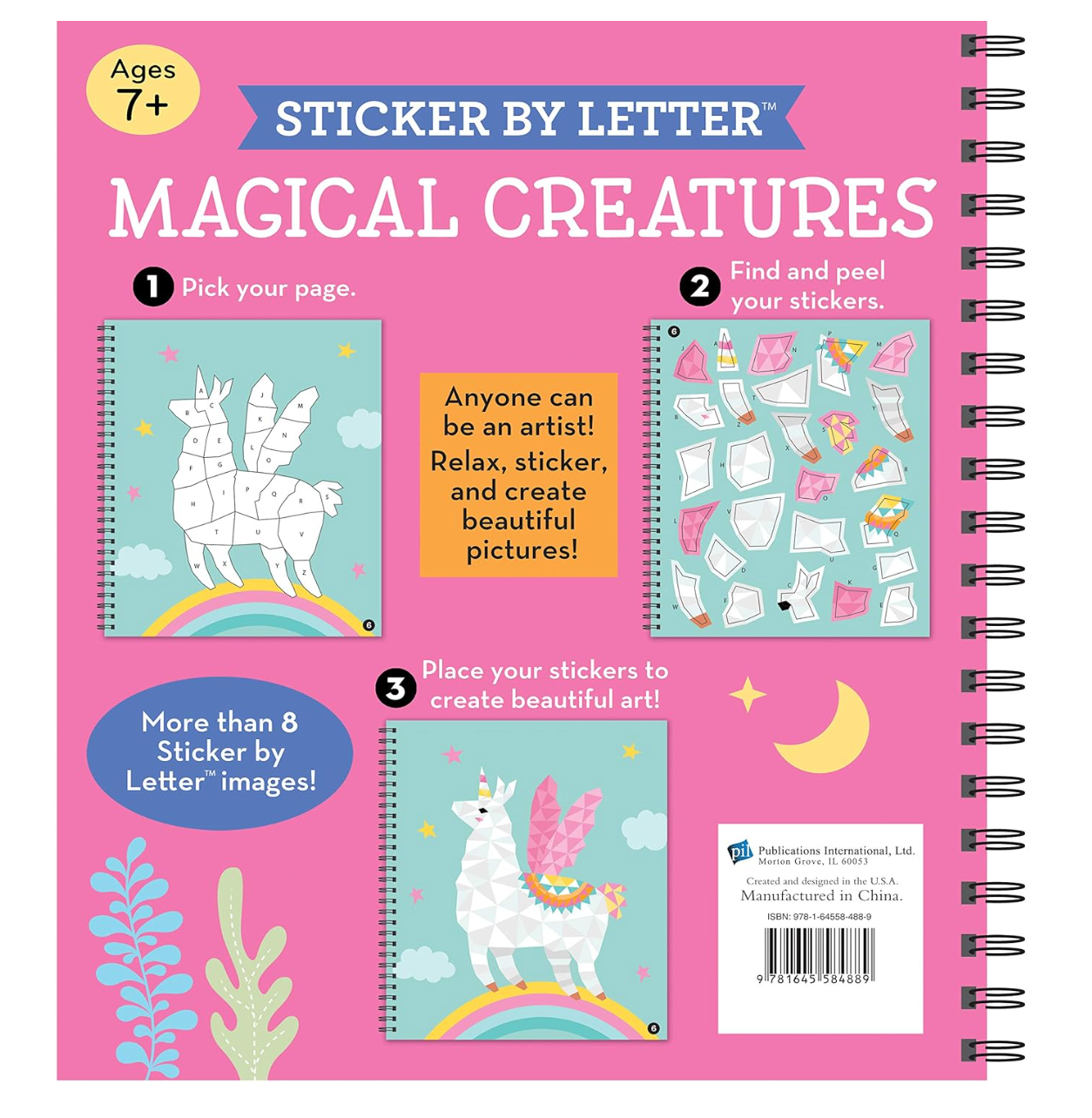 Magical Creatures Unicornio Stiockers PORFYDYA