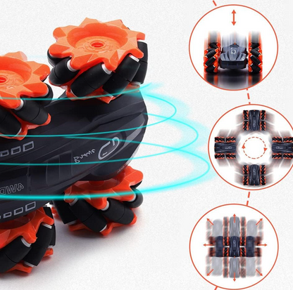 Coche Control Remoto para Niños 360° PORFYDYA