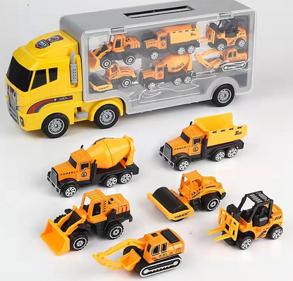 Camion Juguete de Vehículos de Ingeniería Construcción PORFYDYA