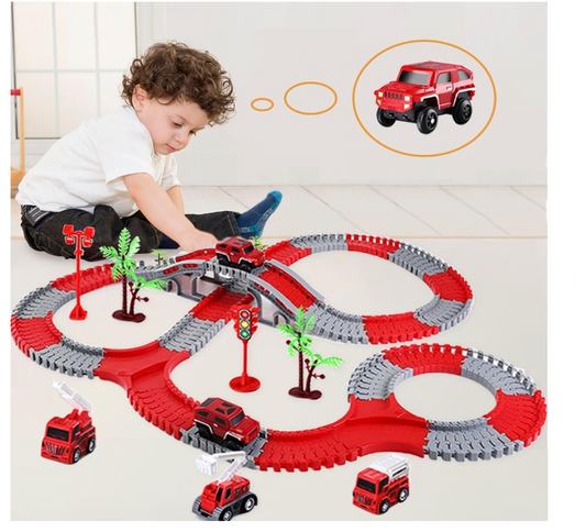 Juguete de Pista de Carros para Niños PORFYDYA