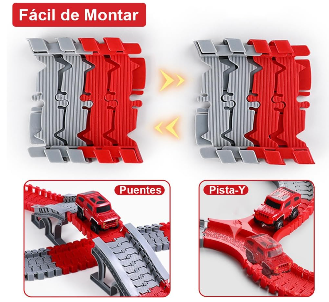 Juguete de Pista de Carros para Niños PORFYDYA