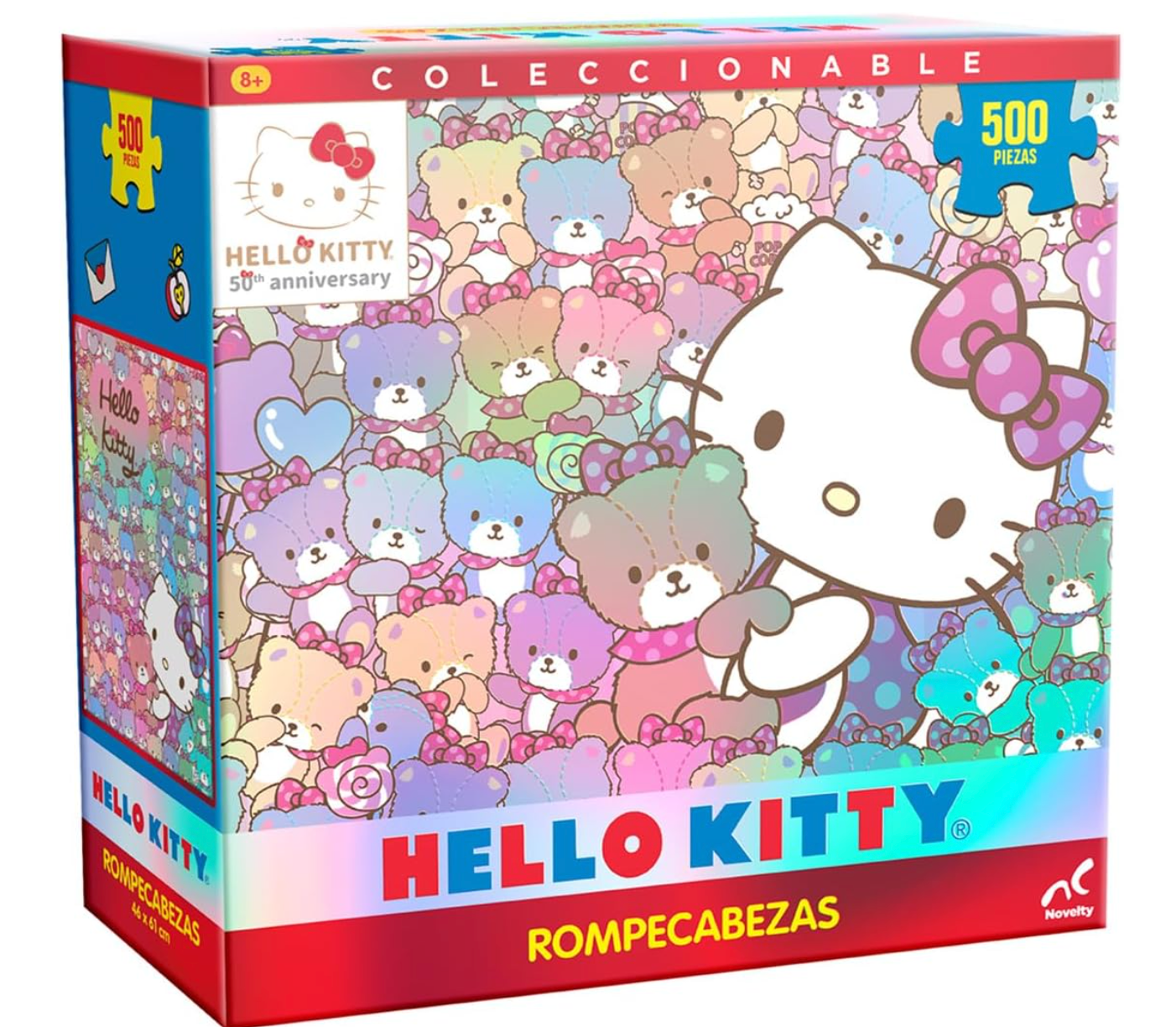 Rompecabezas Coleccionable Hello Kitty Metalizado PORFYDYA