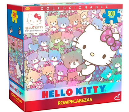 Rompecabezas Coleccionable Hello Kitty Metalizado PORFYDYA